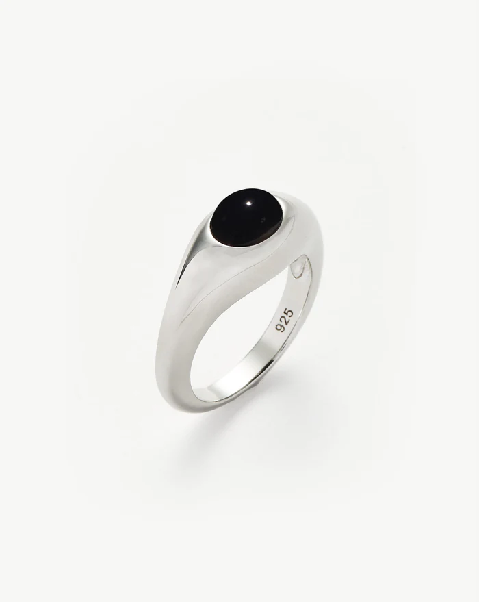 Savi Sculptural Gemstone Stacking Ring